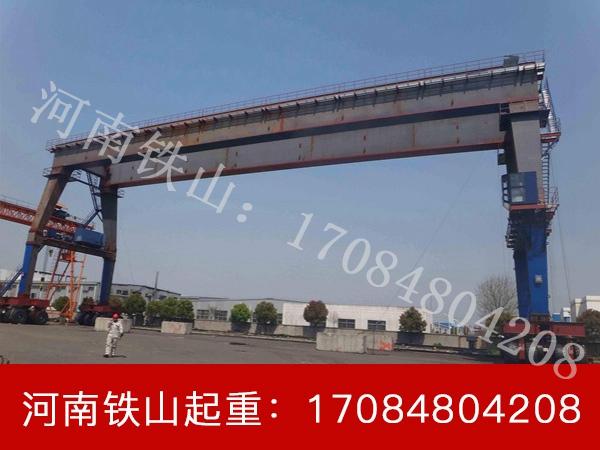 福建泉州45t轮胎吊生产厂家分享轮胎吊常用部件检查要点