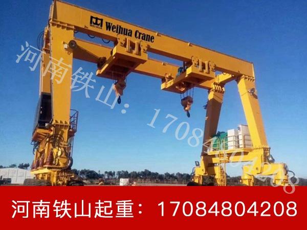 福建漳州无轨龙门吊生产厂家分享无轨龙门吊的核心优势